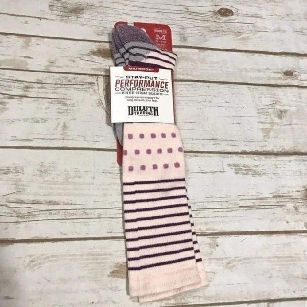 Duluth Trading Compression Knee High Socks medium‎ 6-8.5 nwt - Picture 2 of 10